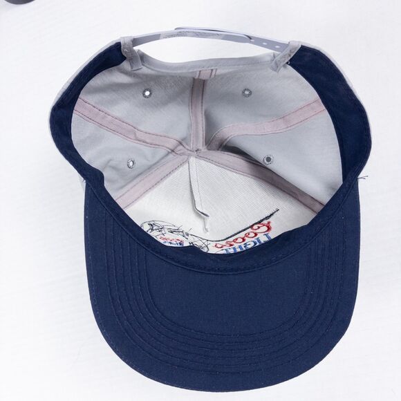 Vintage 90s Coors Light Silver Bullet Soccer Ball Snapback Hat Made USA futbol - Picture 5 of 5